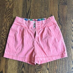 One 5 One High Waist Pink Women's Shorts